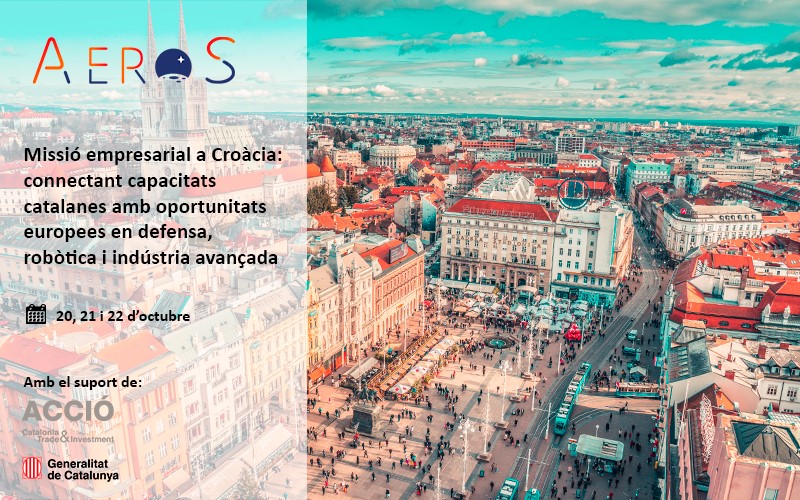 Missió empresarial a Croàcia: connectant capacitats catalanes amb oportunitats europees en defensa, robòtica i indústria avançada
